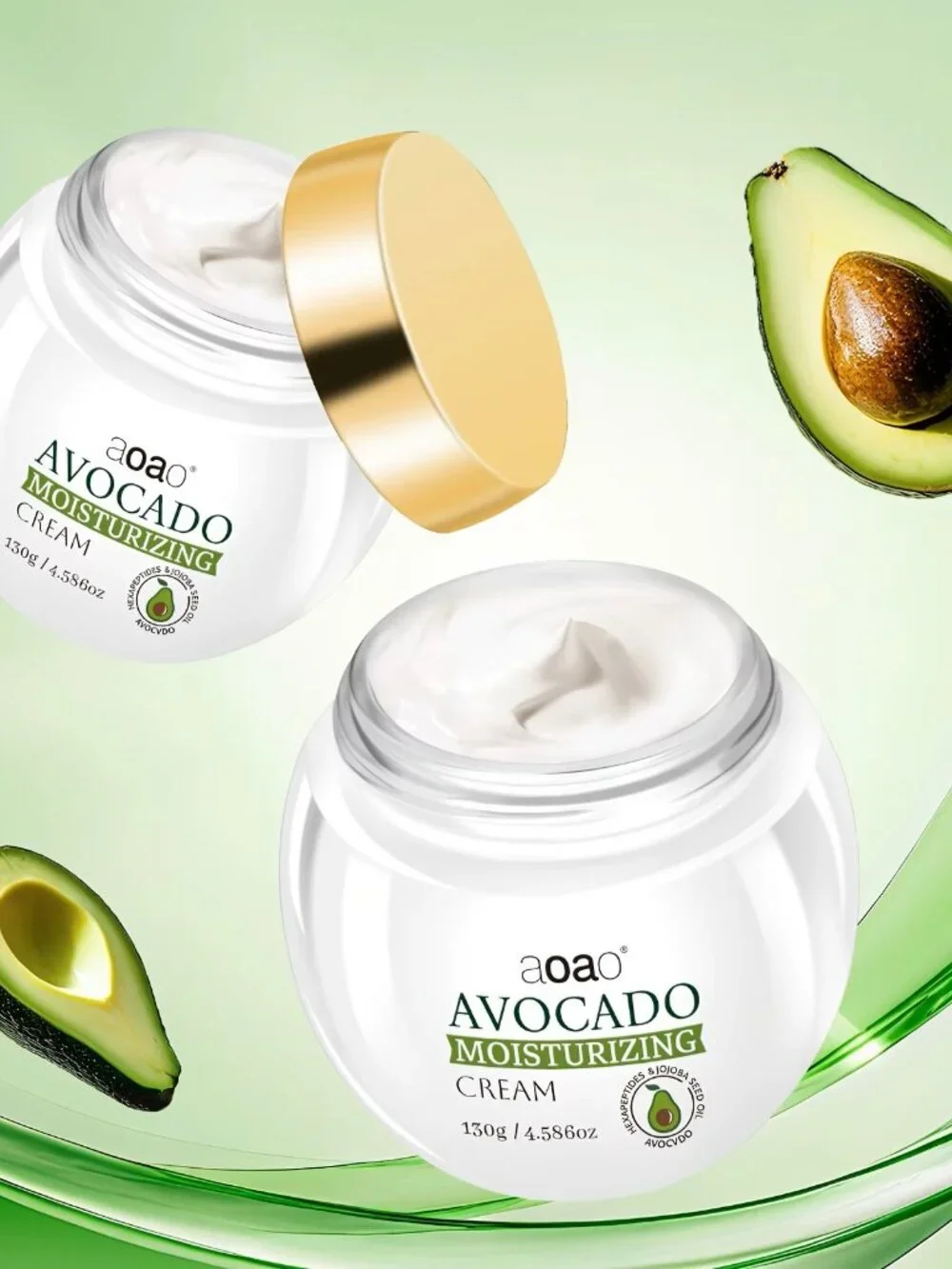 Avocado Cream with Niacinamide And Vitamin E Large Capacity 130g